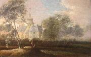 unknow artist Castle Westerbeek at the westside of the city of The Hague Spain oil painting artist